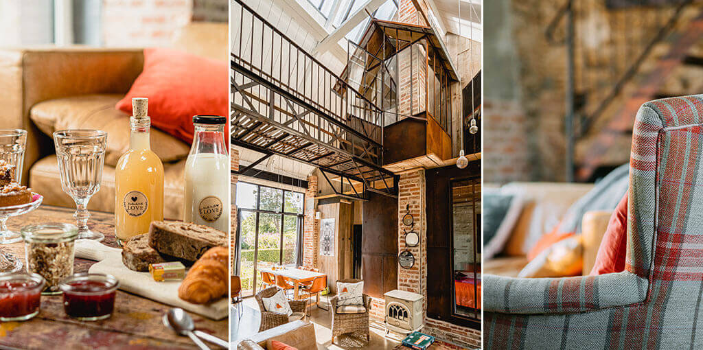Isidore, une grange rénovée en gîte de charme, à proximité du bord de mer la grange d'Isidore, rénovée en gîte de charme, Bretagne